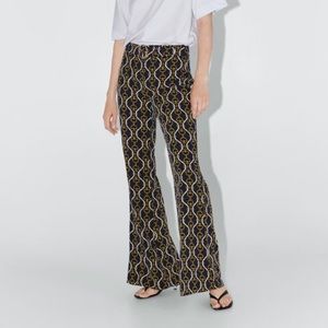 Zara Chain Link Flared Pants